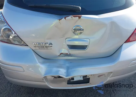 2010 Nissan Versa 1.8S from USA, damaged, VIN 3N1BC1CP1AL455140